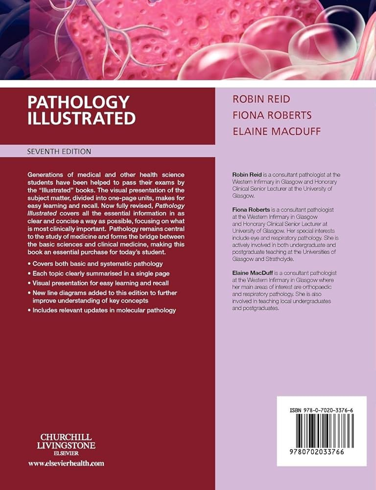 Pathology Illustrated: Amazon.co.uk: Reid, Dr. Robin