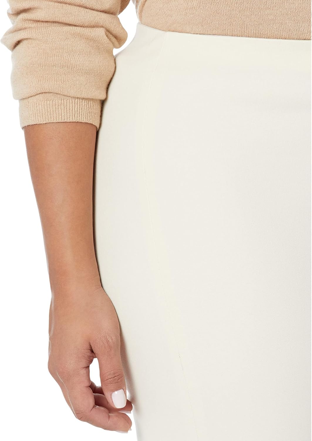 Elliott Lauren Como Stretch Cotton Front Pants with Hidden Elastic - Image 3