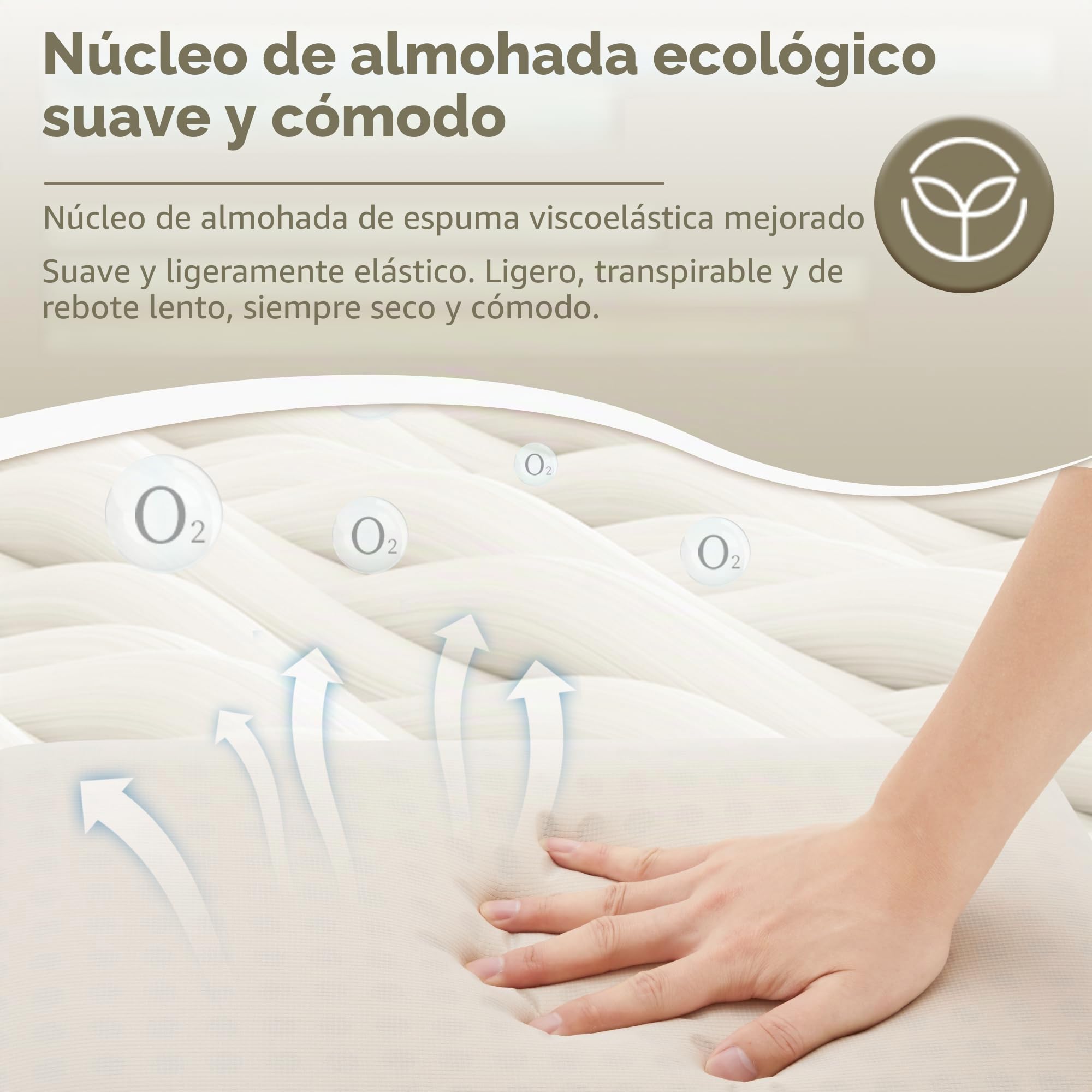 Naturehike Almohada CóModa De Espuma ViscoeláStica para El Cuello, Antibacteriana, Ayuda para Dormir, Antideslizante, Funda Lavable, NúCleo ExtraíBle, CojíN Cervical De Viaje, Almohada para AvióN