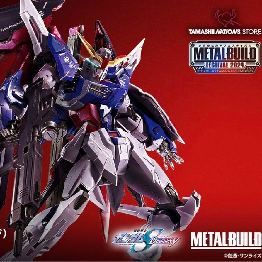 デ*レ様 L BUILD FESTIVAL 2024 デスティニーガンダ Amazon.co.jp: METAL BUILD FESTIVAL 2024 DESTINY GANDA : Toys