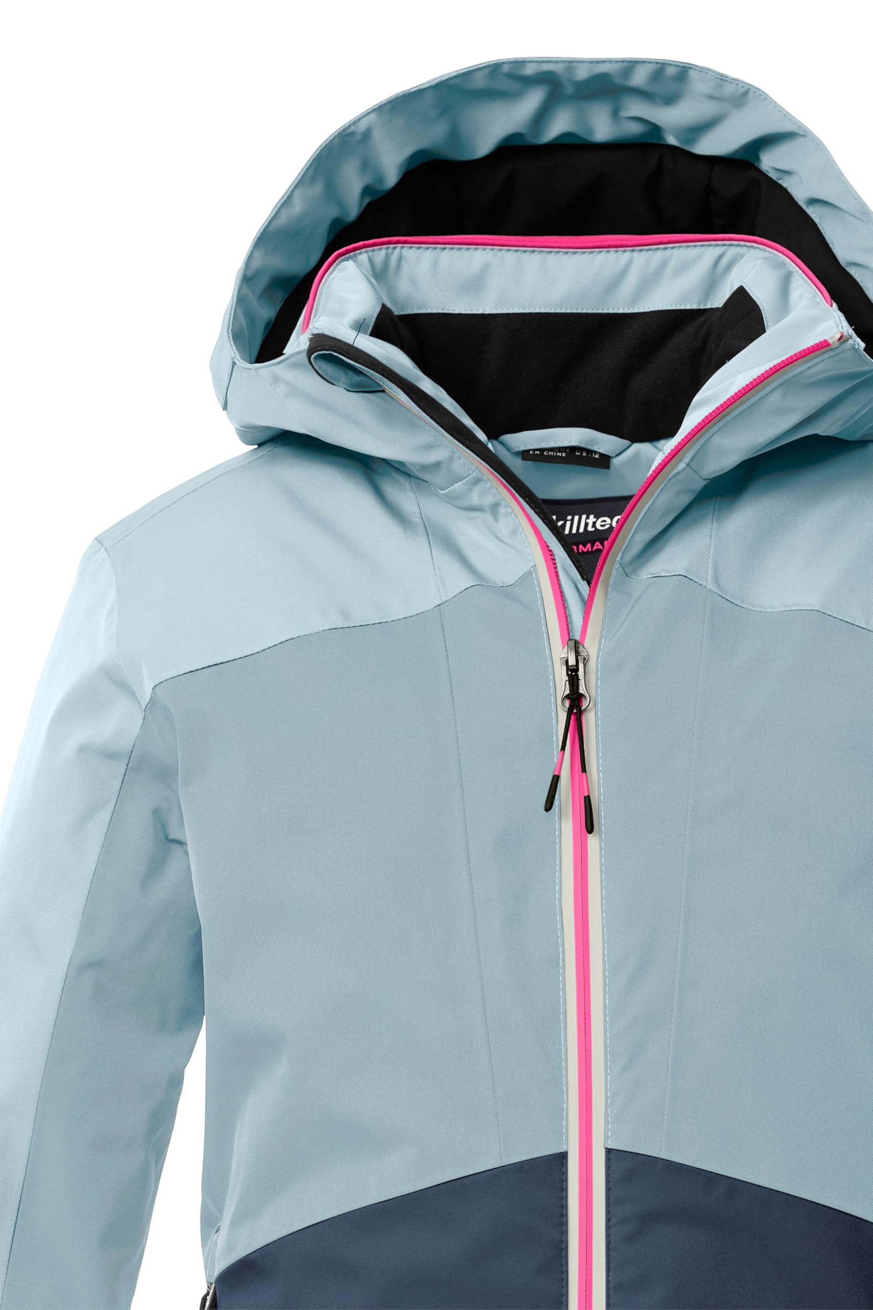 Killtec Mädchen Ksw 196 Grls Ski Jckt Skijacke/Funktionsjacke mit Kapuze und Schneefang