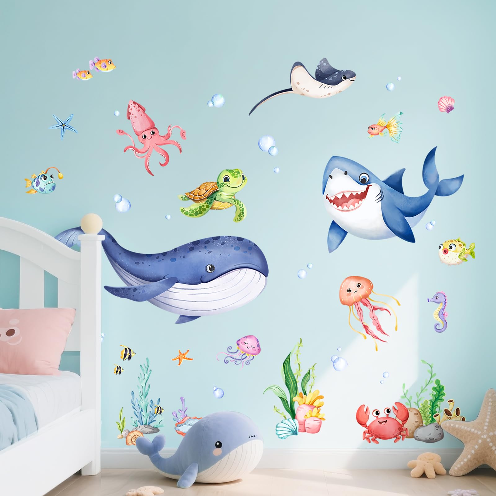 Supzone Under The Sea Wall Stickers - Image 4