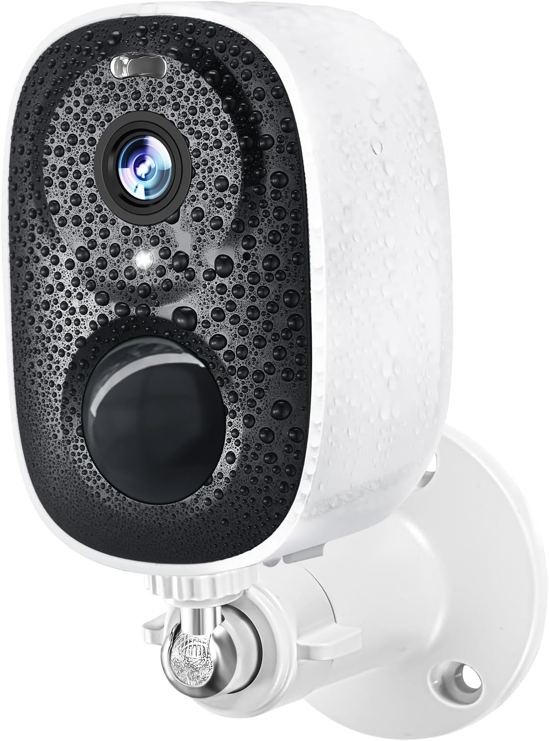 Hawkray Cam Wireless Outdoor Security Camera with Spotlight, 1080P Battery Powered WiFi Surveillance Cameras for Home System, Night Vision, Motion Detection, 2-Way-Talk, IP65 Weatherproof…, Grey