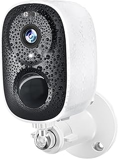 HAWKRAY Wireless Outdoor Security Camera with Spotlight, 1296P Battery Powered WiFi Surveillance Cameras for Home Security System, Night Vision, Motion Detection, 2-Way-Talk, IP65 Weatherproof…