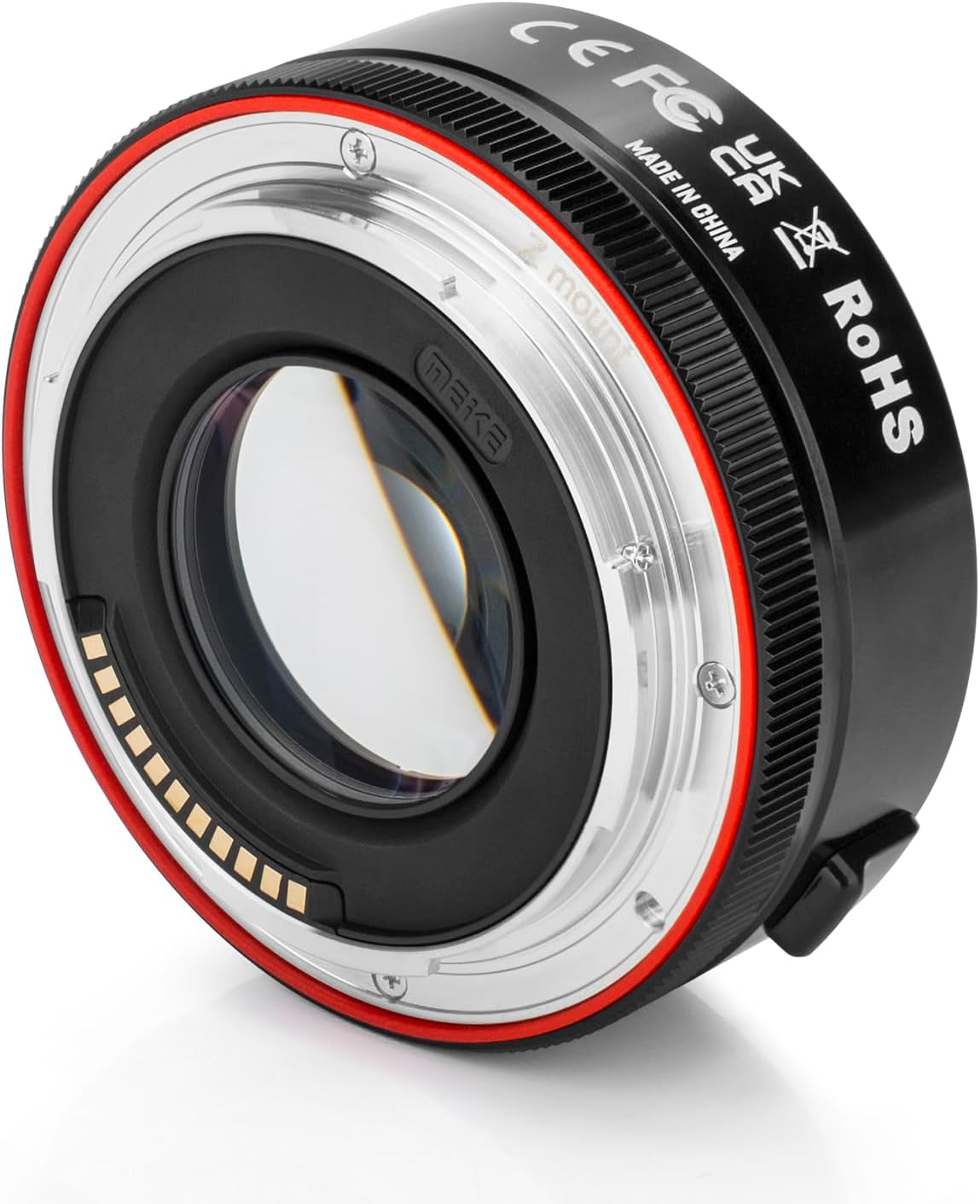 Meike EFTZ-0.71X Lens Mount Adapter Speed Booster 0.71x Focal Reduction Lens Mount Converter Speedbooster for Canon EF Mount Lenses to Nikon Z Mount Series Cameras Z50 Z30 Zfc