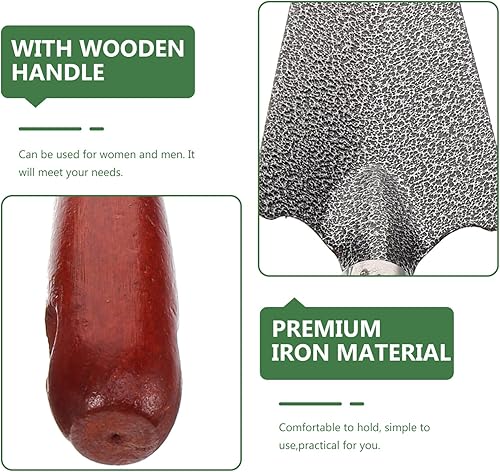 Miniatura 7 de TOYANDONA 1 juego de herramientas de jardinería de mano, pala de jardín y rastrillo para plantar deshierbe y trasplante y herramientas de jardinería