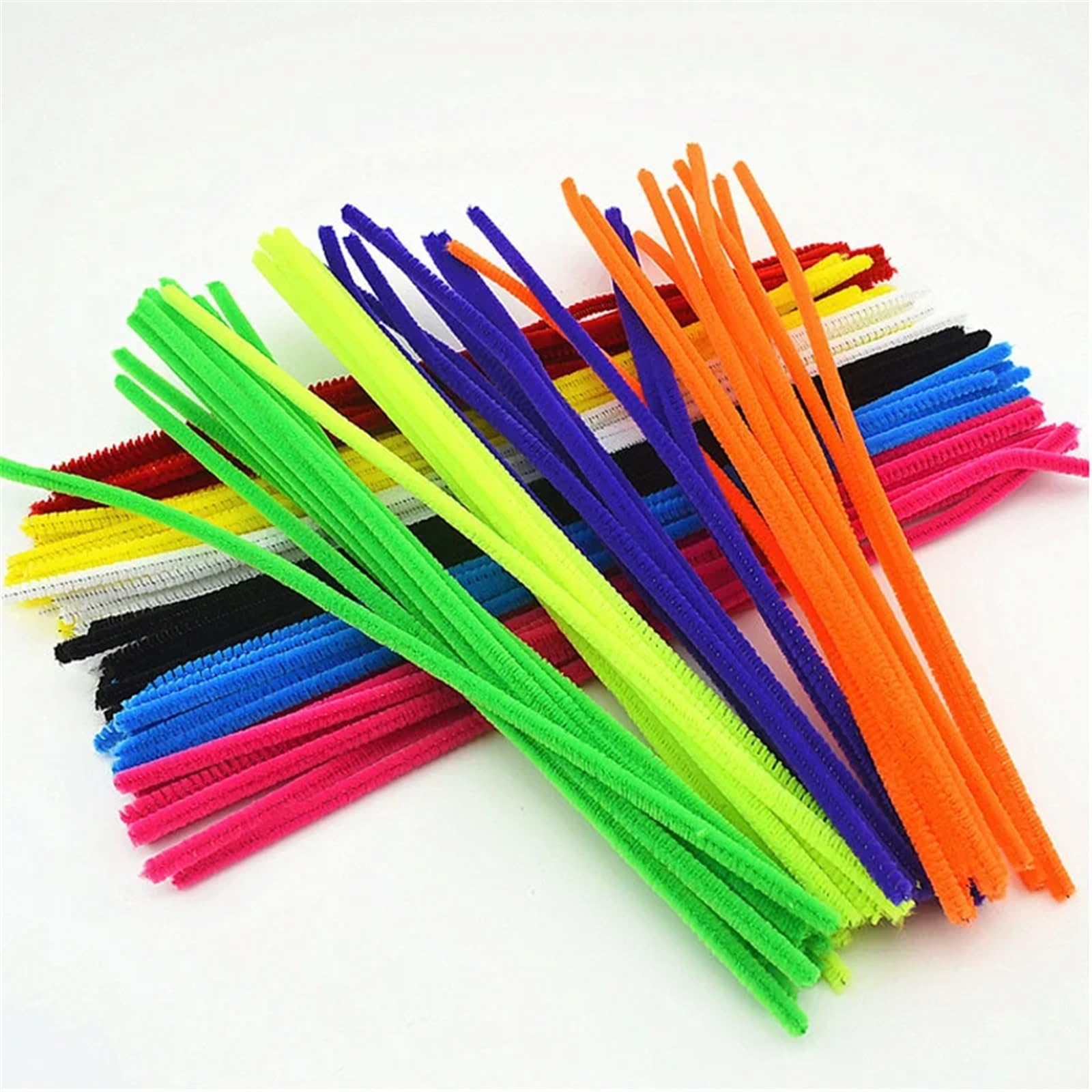 Lot De 150 Tiges Chenille (nettoyeurs De Tuyaux) Couleur Or Pour Artisanat DIY