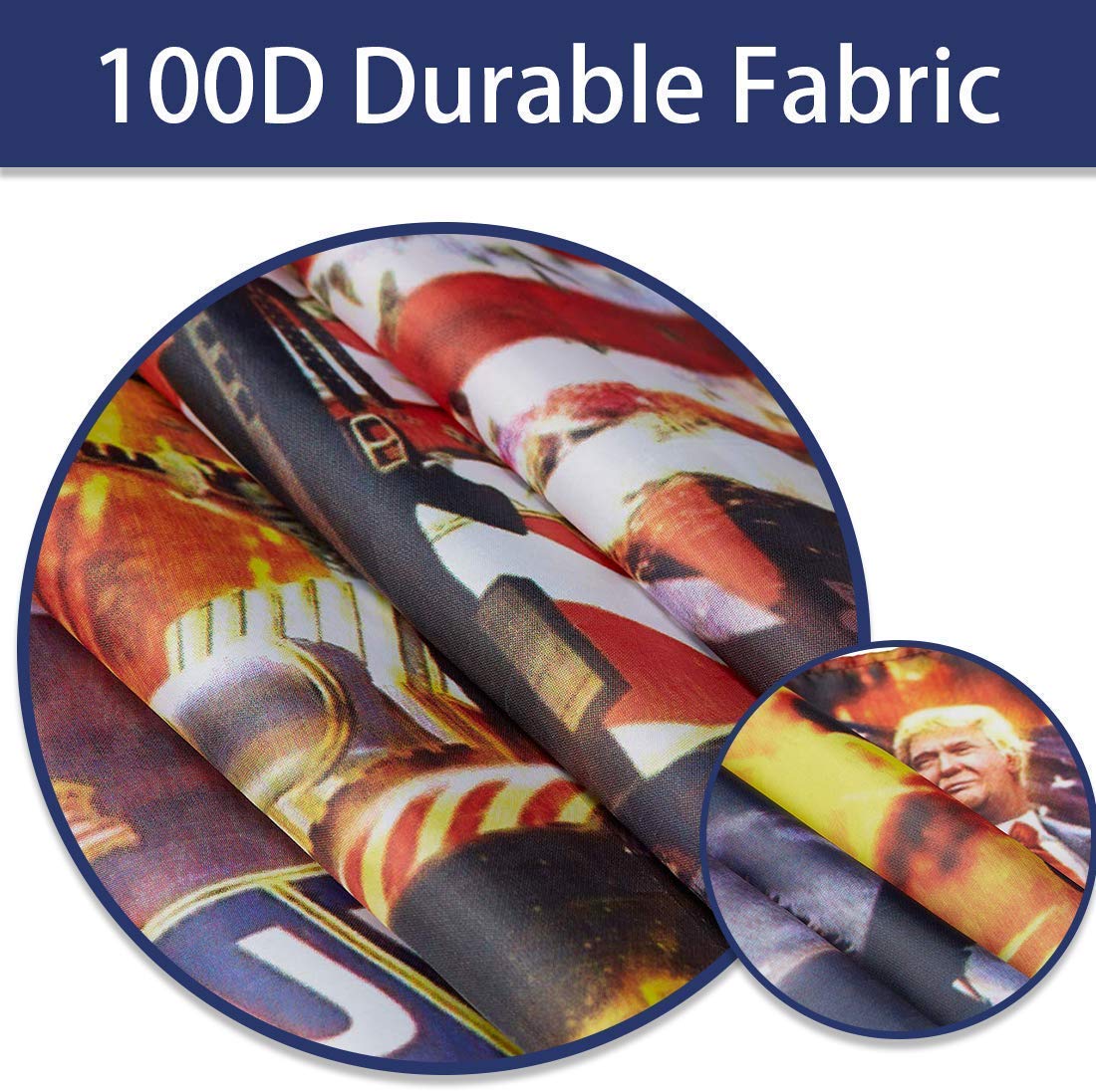 COME & TAKE IT MILITIA 2ND AMENDMENT 3'X5' 100D AMERICA FREEDOM RIFLES - Foto 3