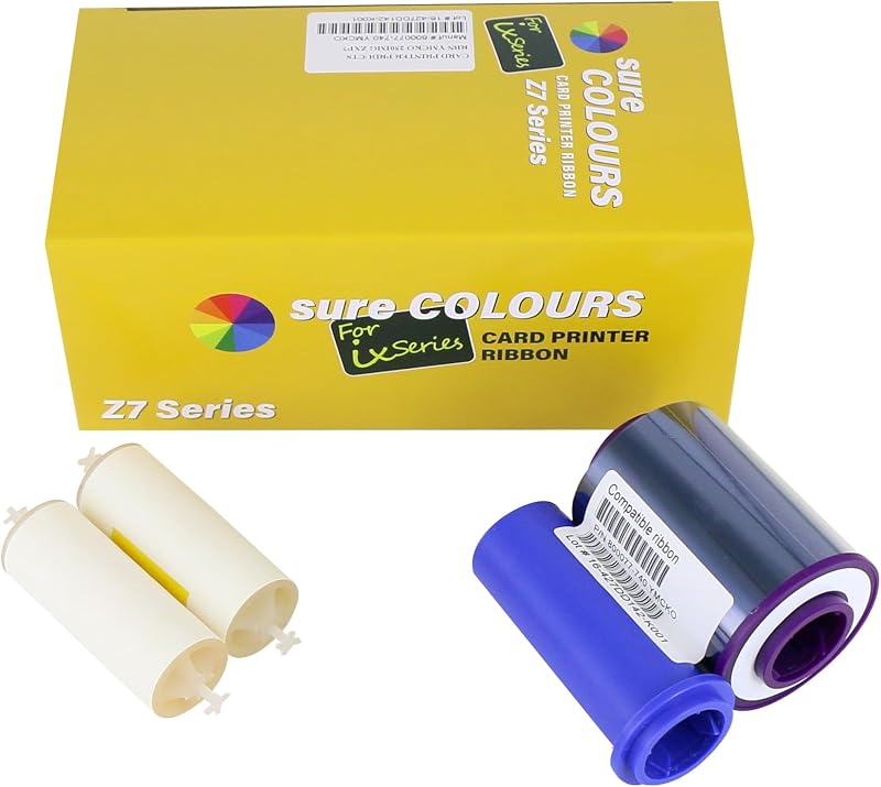 800077-711 ZXP Series, 7 Compatible, Black Monochrome 5000 Prints
