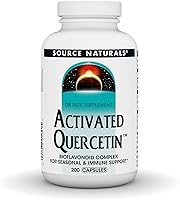Vista 1 de Source Naturals Quercetina activada, para apoyo estacional e inmunológico - 200 cápsulas