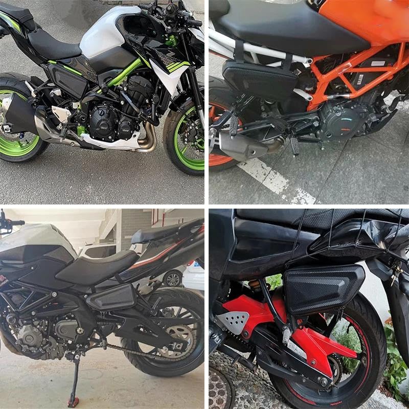 Sacoche moto voyage pour escapades en Yamaha XSR700 et XJ6 - 2