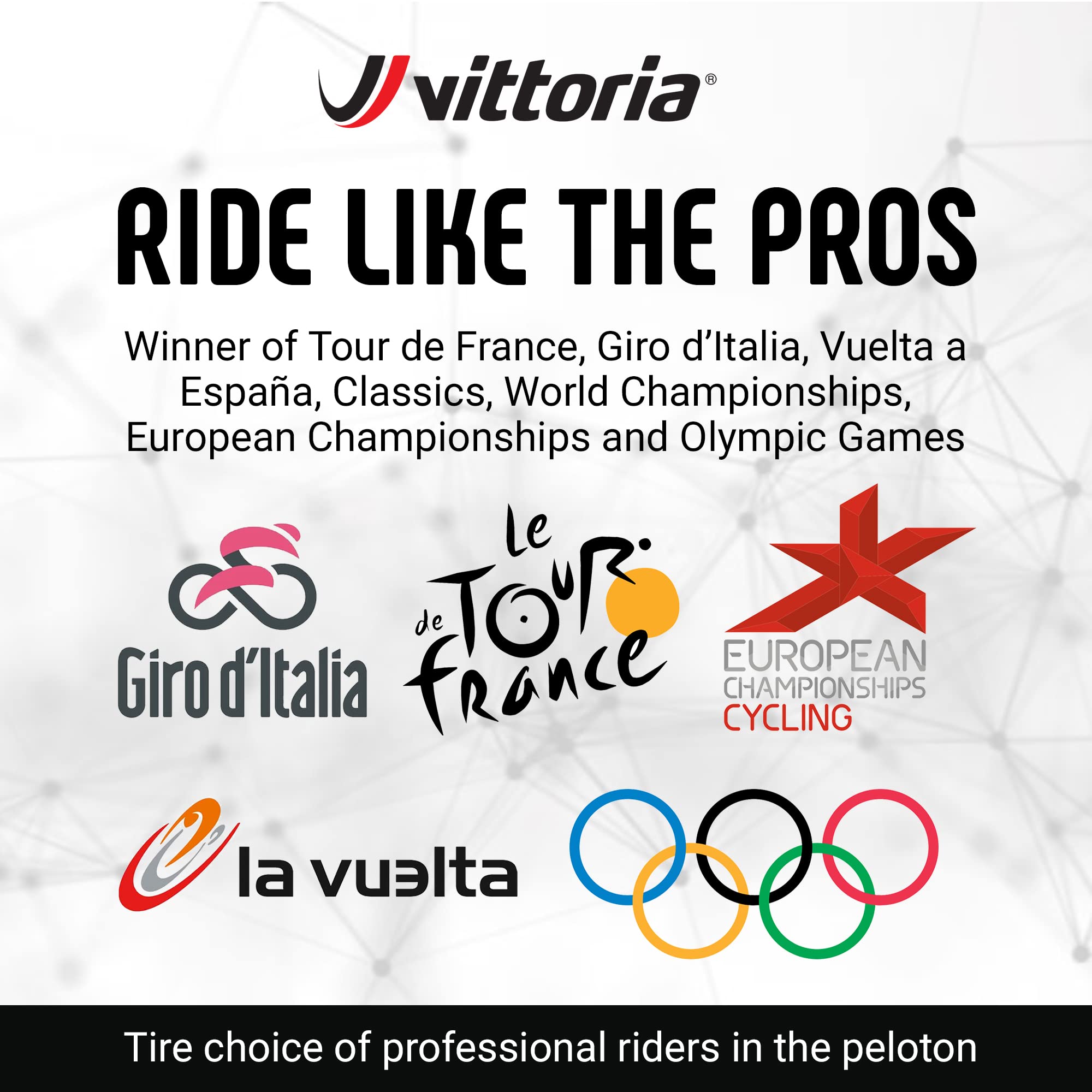 Vittoria Camara 700 Standard (20/28c) Fine 80 mm Unisex Cycling Adult, (wielokolorowy), jeden rozmiar