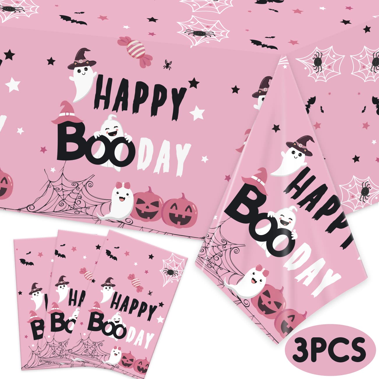 100 Pcs Pink Bow Party Placemats And Drinks Coasters Disposable Coquette Bowknot - View #5