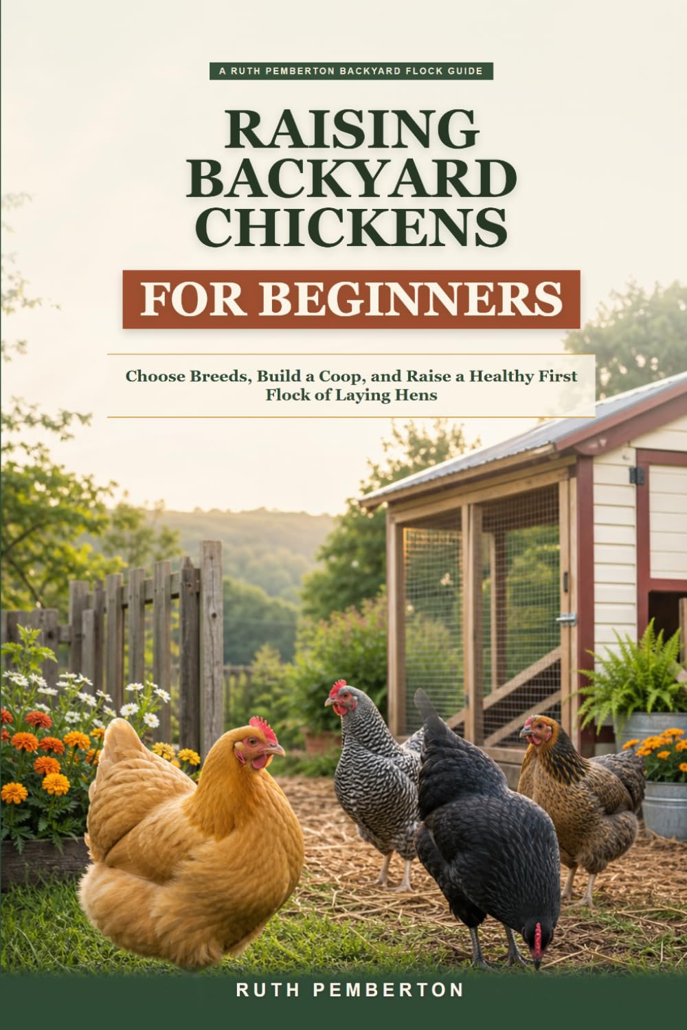 Raising Backyard Chickens for Beginners: Choose Breeds, Build a Coop, and Raise a Healthy First Flock of Laying Hens