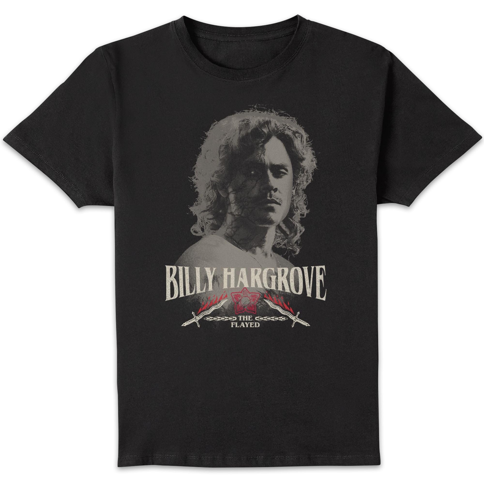 Stranger Things Billy Hargrove T-Shirt - Large - Black