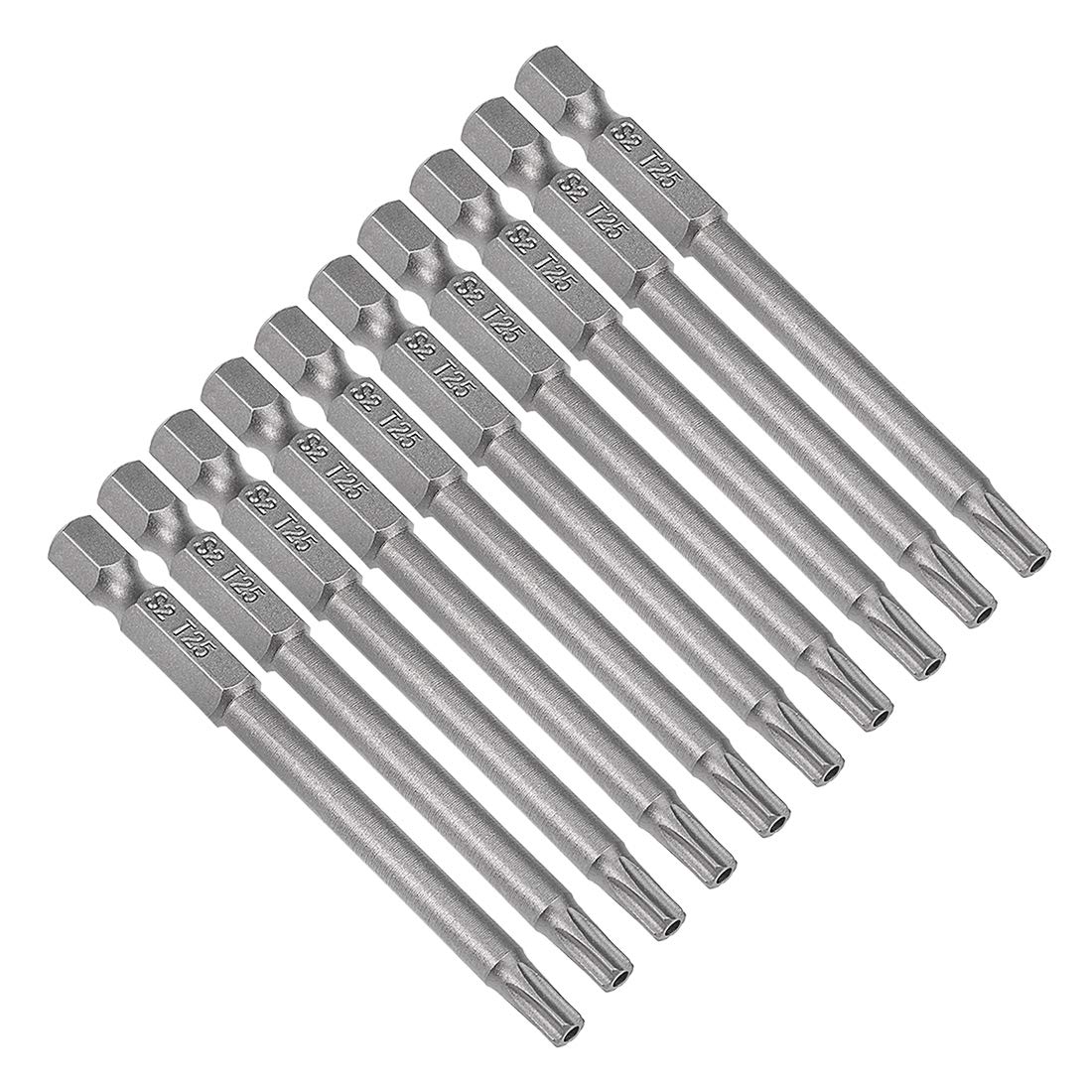Puntas Torx T25 magnéticas para evitar la caída de tornillos en zonas profundas