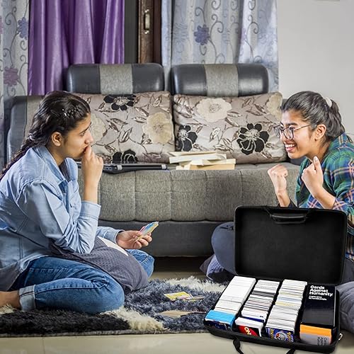 Miniatura 6 de Comecase Gran soporte y organizador para juegos de cartas coleccionables para más de 3000 tarjetas, funda para béisbol, tarjetas de fútbol, para