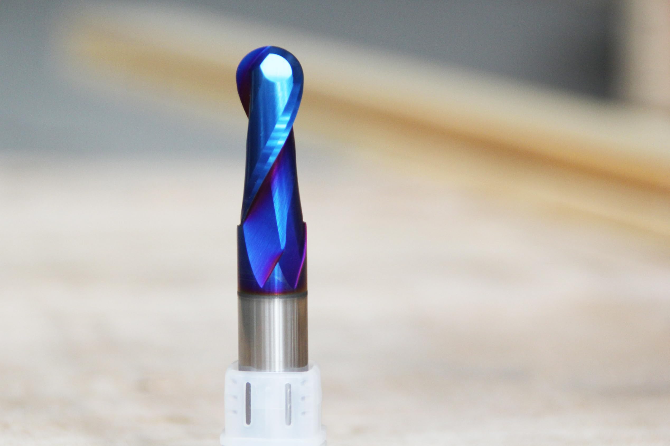 CNC Ball Nose End Mill - Precision Carbide Router Bit -5