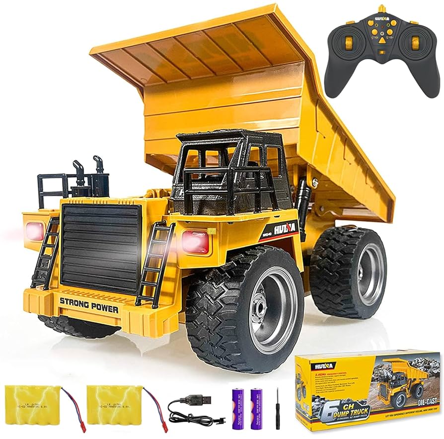 その他 Rc dump Amazon.com: 1/14 6X6 LESU RC Hydraulic Dump Truck RTR Tipper