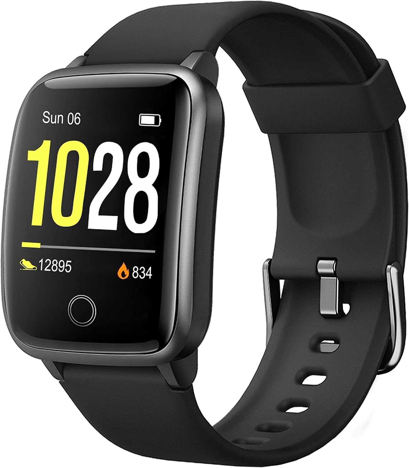 ZOSKVEE Smartwatch, IP68 Impermeabile,Uomo Donna Fitness, 11 modalità Sportive, Monitoraggio del Battito Cardiaco Sonno Ciclo Mestruale Pedometro, Notifiche Whatsapp, Compatibile con Android/iOS ZOSKVEE Smartwatch, IP68 Impermeabile,Uomo Donna Fitness, 11 modalità Sportive, Monitoraggio del Battito Cardiaco Sonno Ciclo Mestruale Pedometro, Notifiche Whatsapp, Compatibile con Android/iOS