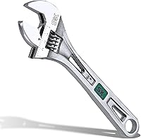 Vista 1 de SK Llave ajustable de 6 pulgadas, capacidad de mandíbula de 15/16", acero Cr-V, SAE y básculas métricas