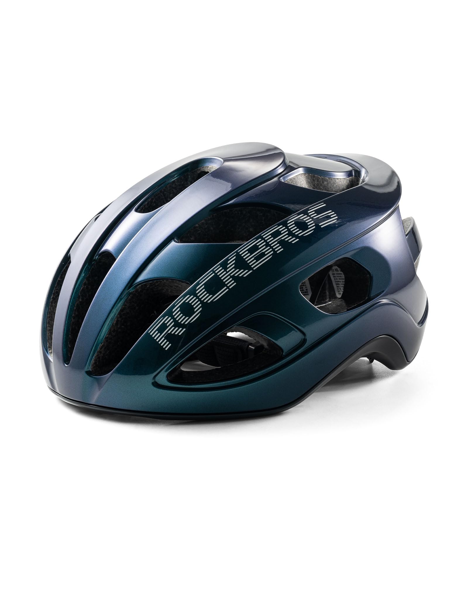 ROCKBROS Fahrradhelm Rennradhelm fr Damen Herren, 240g Leichter Radhelm  mit Guter Belftungssystem fr Mountainbike Rennrad Gravelbike, Verstellbar  58-62cm Chameleon Blau : Amazon.de: Sport & Freizeit
