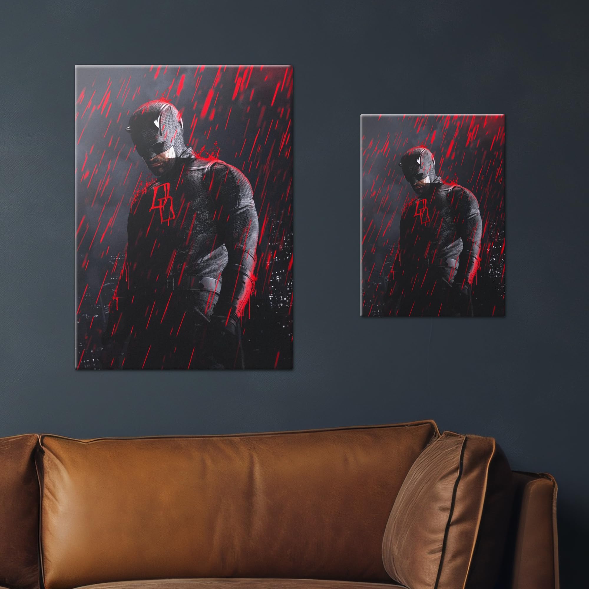 Displate Metallposter Marvel Daredevil: Born Again - Season 2 Wanddeko Poster für Schlafzimmer Magnetische Befestigung 32 x 45 cm