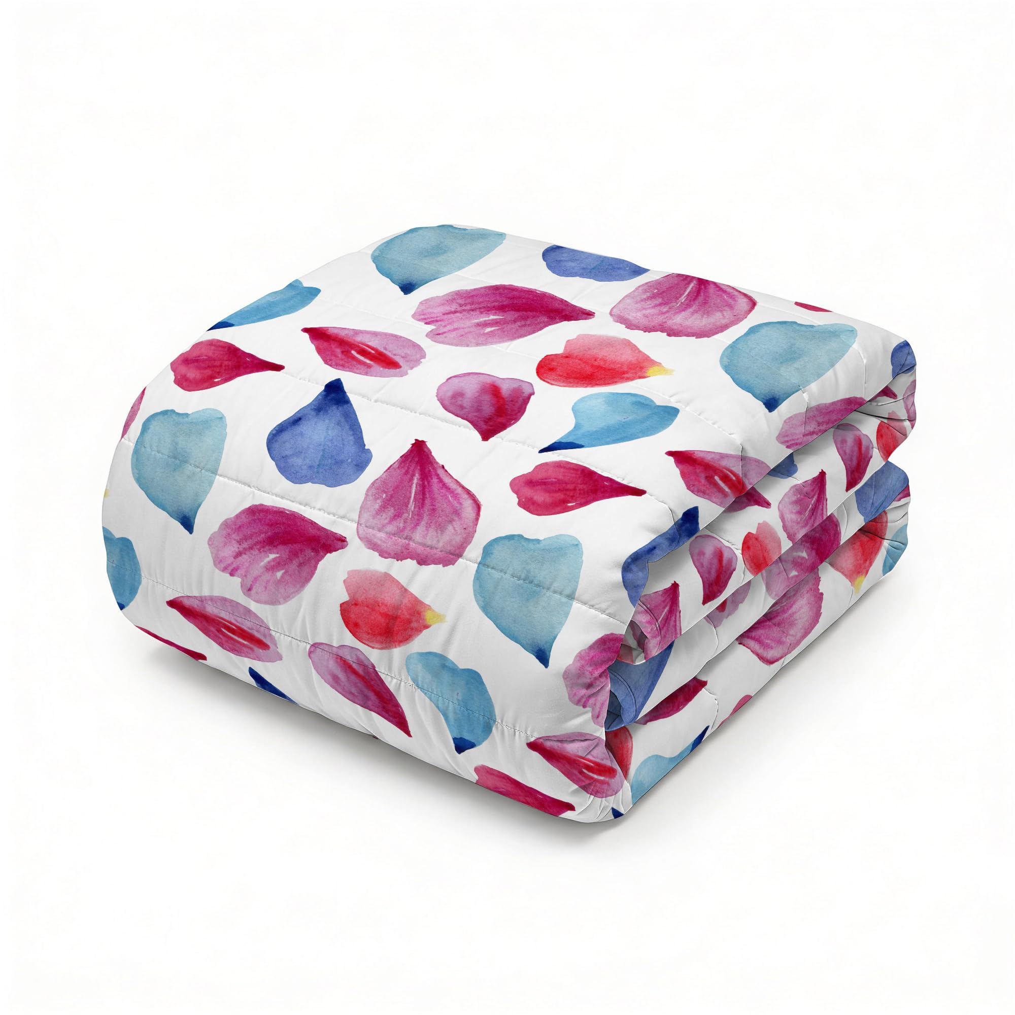 Fantasy Doubleface Sommersteppdecke 170x270cm Microfiber Petali