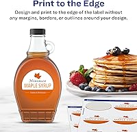 Vista 3 de Avery Printable Durable White Round Labels, Sure Feed Technology, 2.25" Diameter, Print-to-the-Edge, Waterproof Labels, Laser & Pigment-Based Inkjet