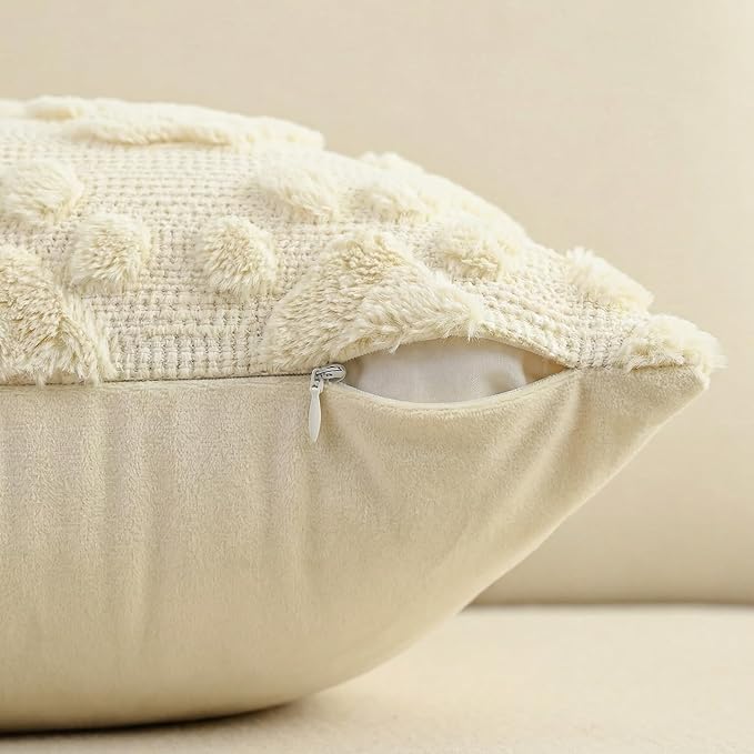 Set 2 Almohadas Poliéster 46 cm Cuadrado Funda Desenfundable miniatura 7