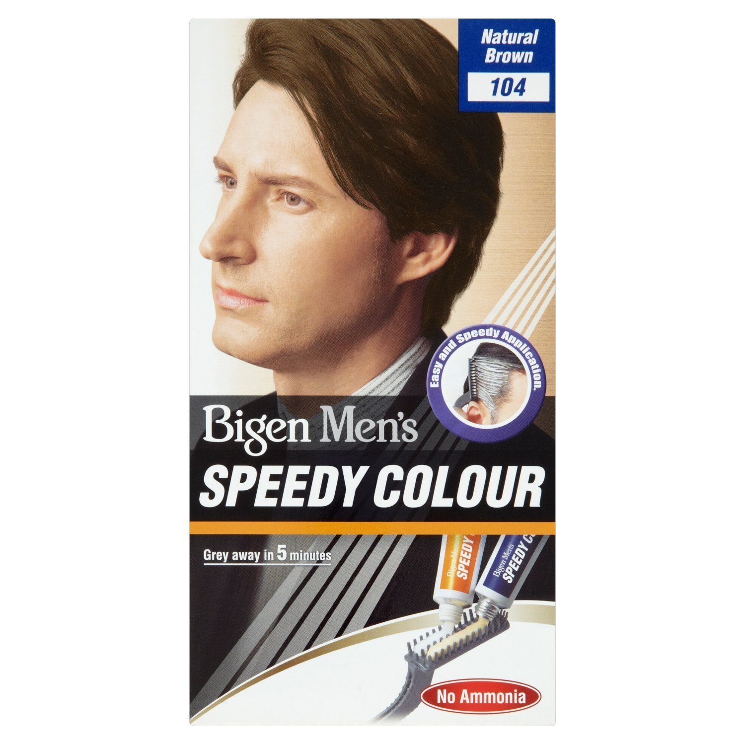 Bigen Permanent Hair Colour For Men Natural Brown Buy Online In