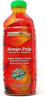Jungle Pulp Mango Puree Costa Rica Blend, for Cocktails, Baking and Dess...