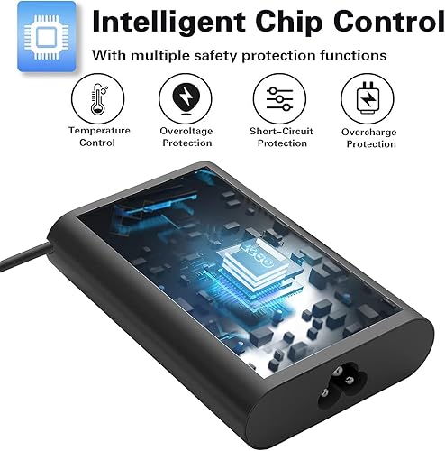 Miniatura 7 de Cargador USB C de 65 W compatible con Dell XPS 13 9360 13 9365 2 en 1 13 9315 9320 5420 5290 5480 5491 5495 5520 5530 5580 5590 555 91 28.3 in Cable