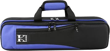 Kaces Lightweight Hardshell Flute Case, Blue
