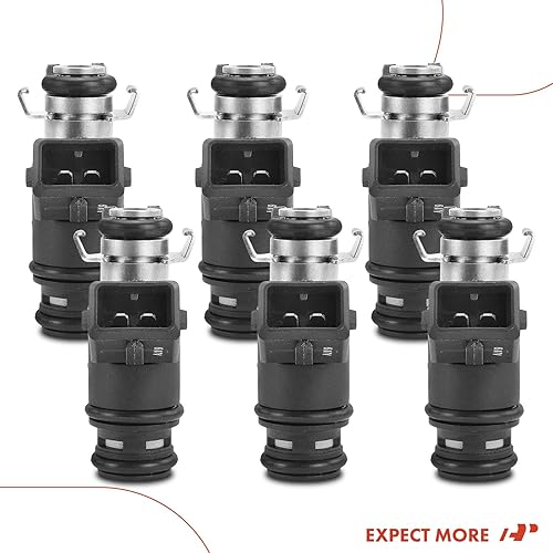 Miniatura 8 de A-Premium Inyectores de combustible compatibles con Volkswagen Jetta 1999-2001, Golf 1999-2001, EuroVan 1997 1999-2000, V6 2.8L, Reemplazo #