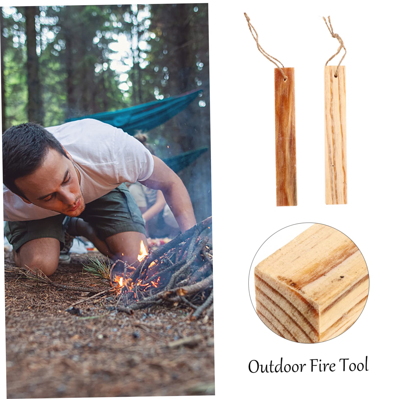 Happyyami 6stücke Camping Feuerstarter Große Hochölige Pine Für Outdoor Grillen Und Camping Wetterfest Praktische Anzünder Für Feuer Im Freien