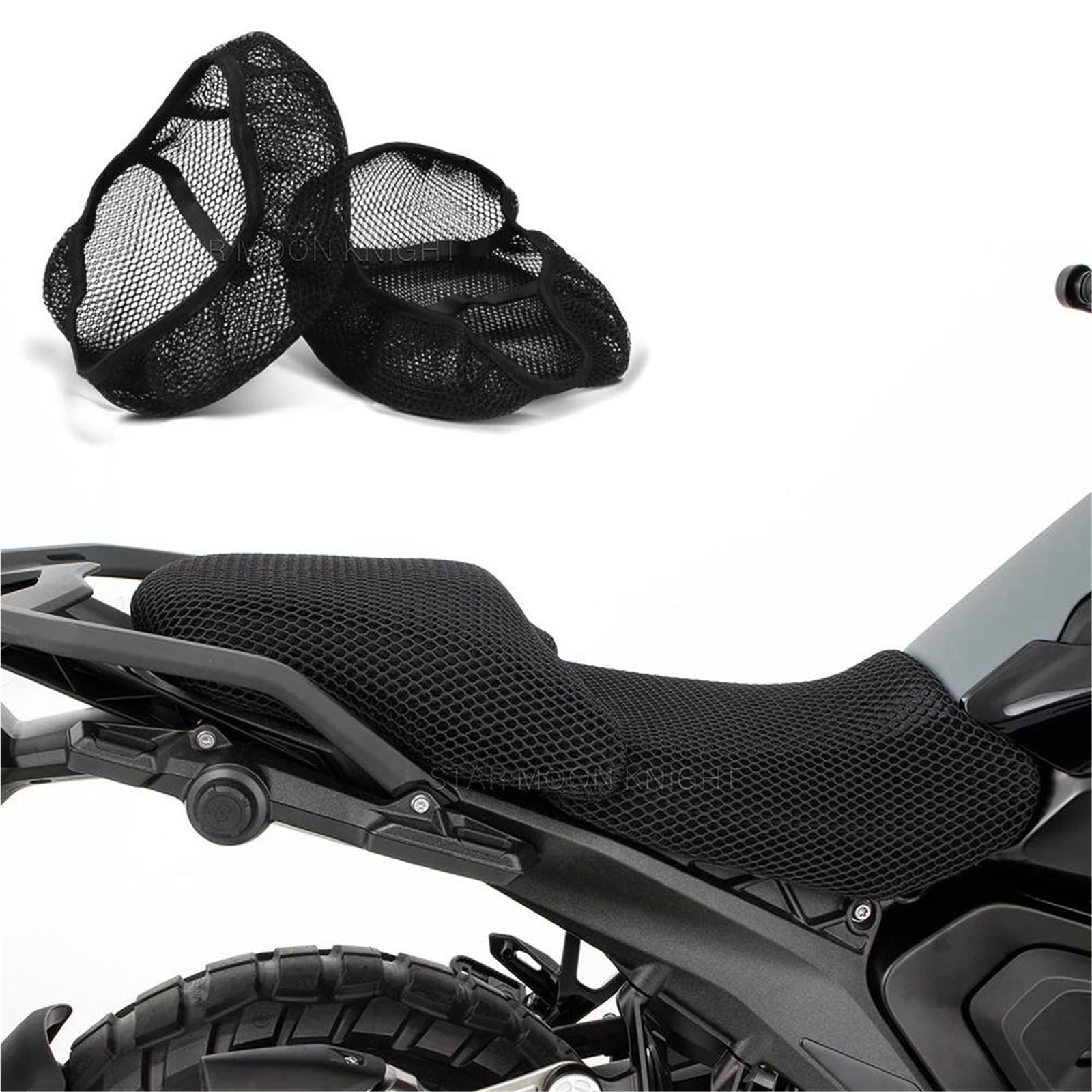 Parte a due ruote Accessori Coprisedili Traspiranti A Nido D'ape Per BMW Per R1300GS Coprisedile In Nylon Per Moto