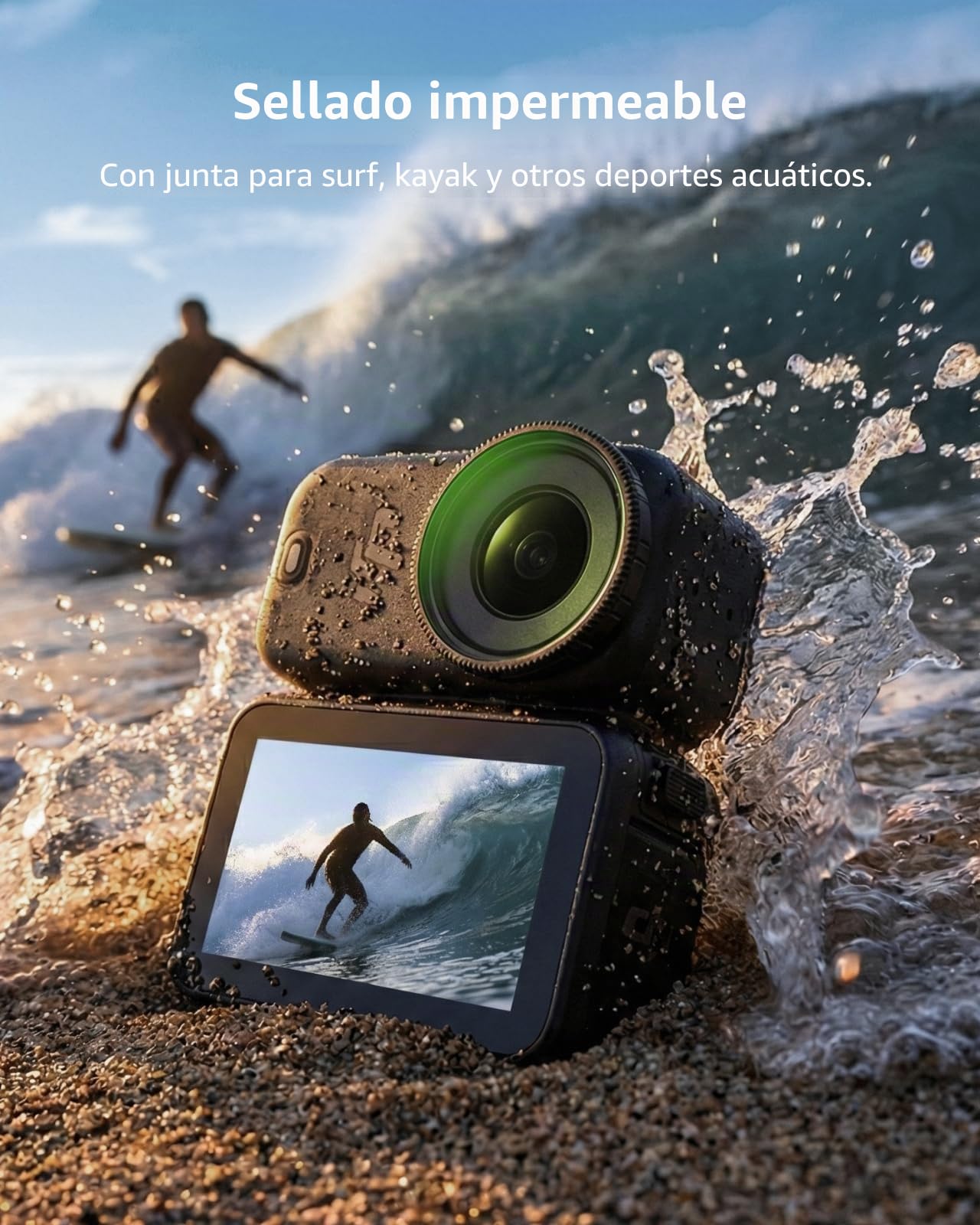 Telesin Kit de Filtro CPL ND para dji Osmo Nano, ND8 ND16 ND32, con protección de Pantalla, Filtro de polarización y Accesorios HD de Vidrio óptico de Densidad Neutra