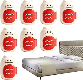 Agarradores De Lençol De Cama | Não Desliza, Mantém os Lençóis Bem Ajustados | Clipes para Edredom - para Colchão, Duvet, Edredom, Cobertor, Sofá, Divã, Móveis, Quarto, Casa, Hotel e