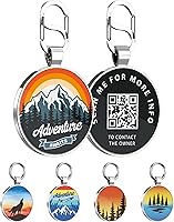 Vista 14 de Etiquetas de perro QR personalizadas para mascotas, etiquetas de identificación de código QR, etiquetas de identificación de mascotas inteligentes