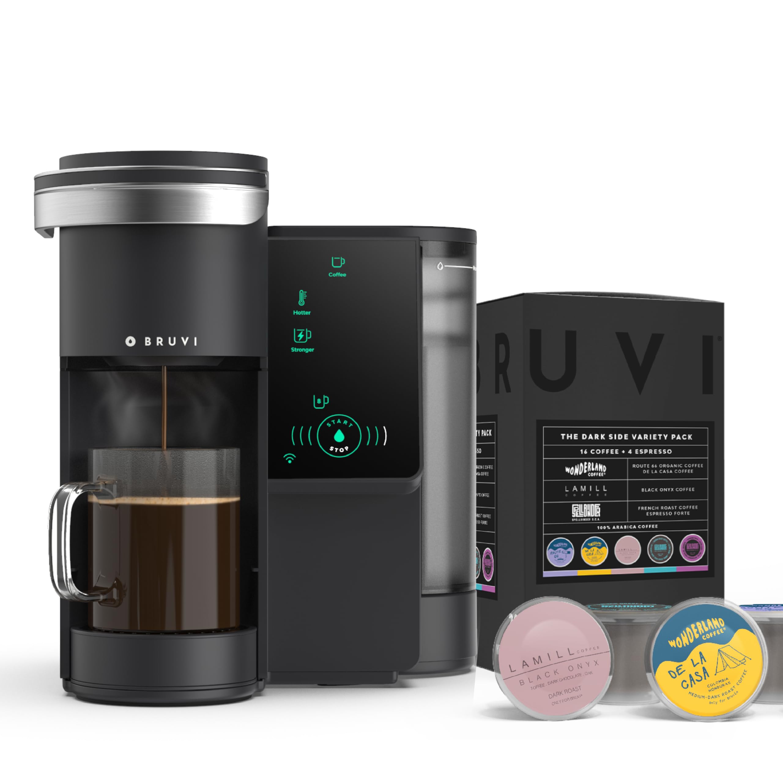 Single-Serve Coffee Maker Bundle | Brews Coffee, Espresso, Cold Brew, Matcha Green Tea &…
