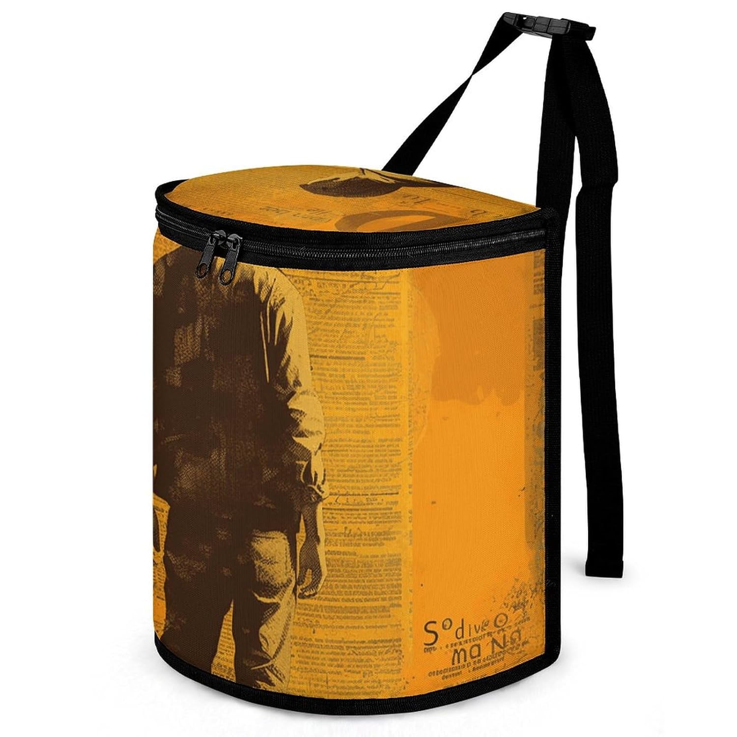 Car Trash Can Son I Love You Printed Car Organizer Car Accessory Interior Car Garbage Can with Lid