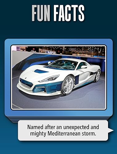 Miniatura 9 de SMART CARDS Juego de cartas de autos - Parejas coincidentes, Snap, Trumps, Rummy, Happy Families (8 juegos para jugar)  Edad 5+, 1-8 jugadores