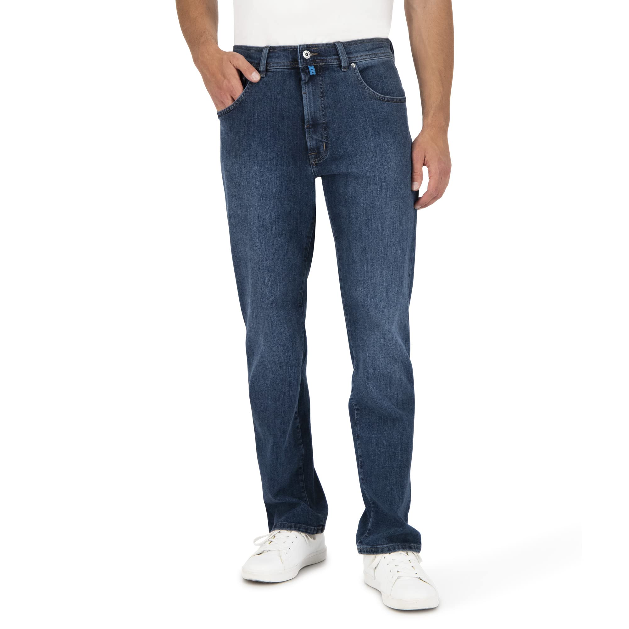 Pierre Cardin Herren Jeans Dijon | Männer Hose | Comfort Fit | Dark Blue Used Washed