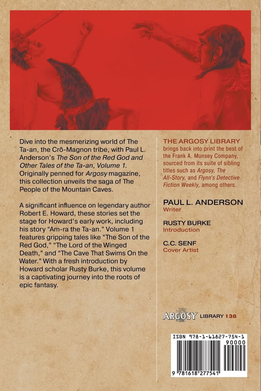 The Son of the Red God and Other Tales of the Ta-an, Volume 1 (Argosy Library)
