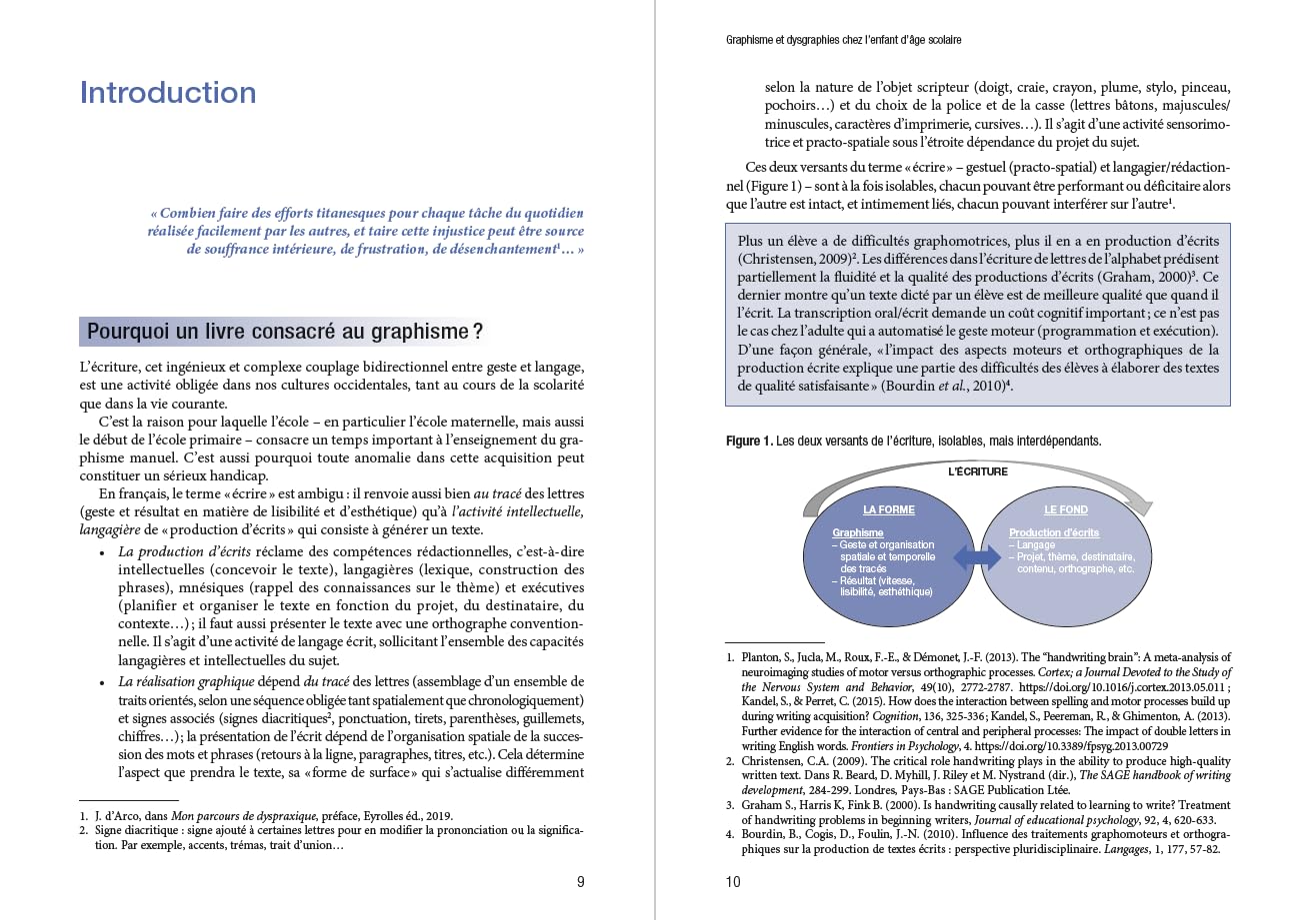 Graphisme et dysgraphies chez l’enfant d’âge scolaire: Comprendre les difficultés et apporter les réponses adéquates