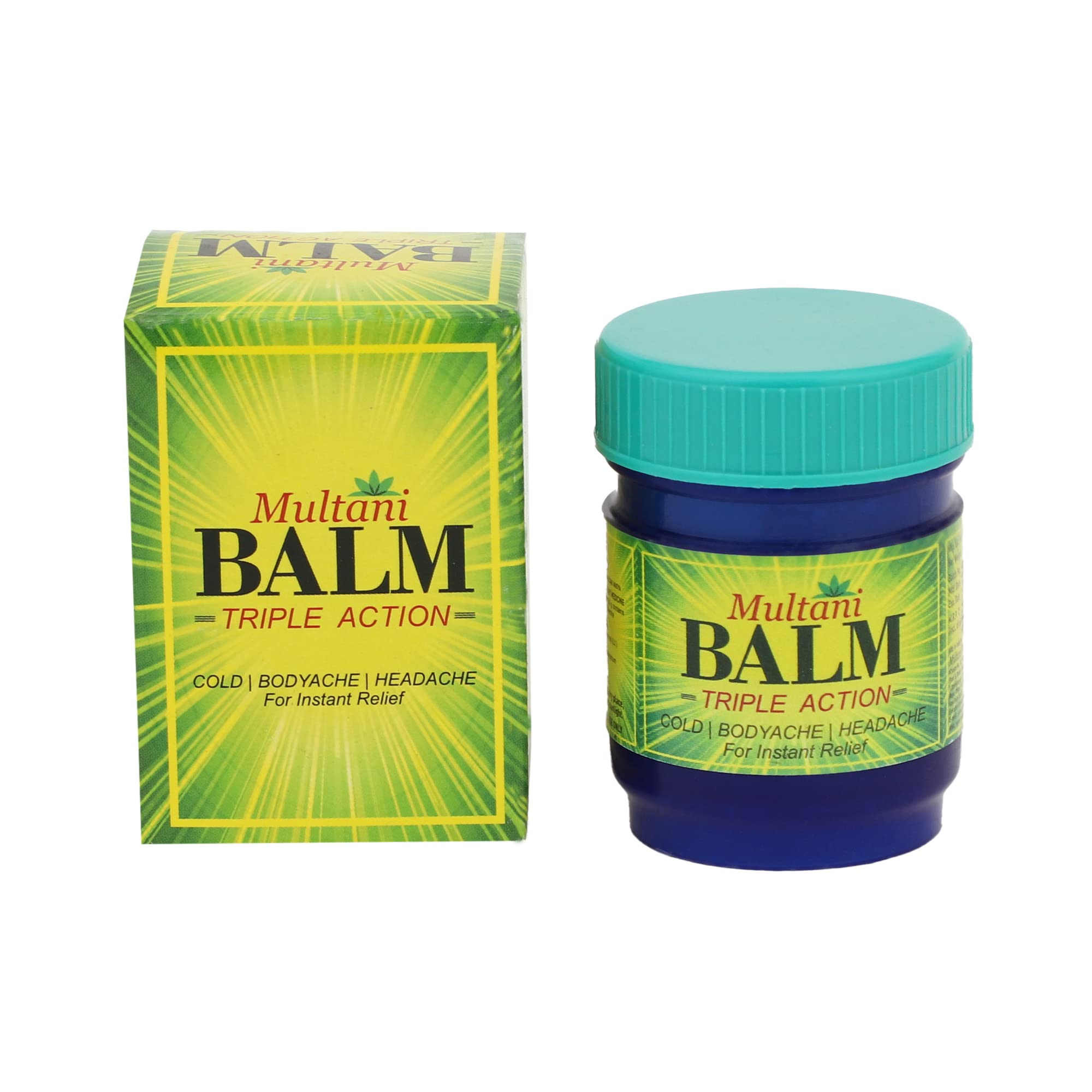 Multani Balm | Triple Action Formula | Ayurvedic Balm For Pain Relief | Multi-Purpose Pain Relief | 20 Gm (B09YH4M8LR) Amazon Price History, Amazon Price Tracker