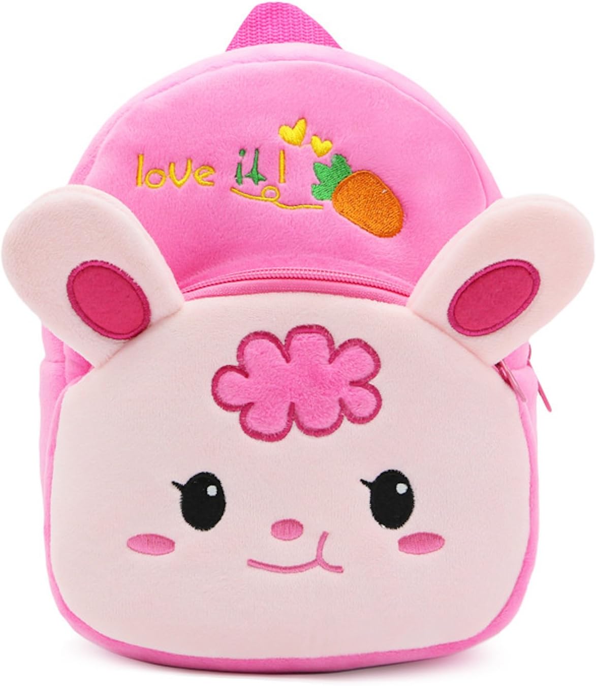 Mini Backpack Kids Cute School Shoulder Bag Toddler Plush Small Backpack Baby Schoolbag Preschool Bag Gift Rabbit
