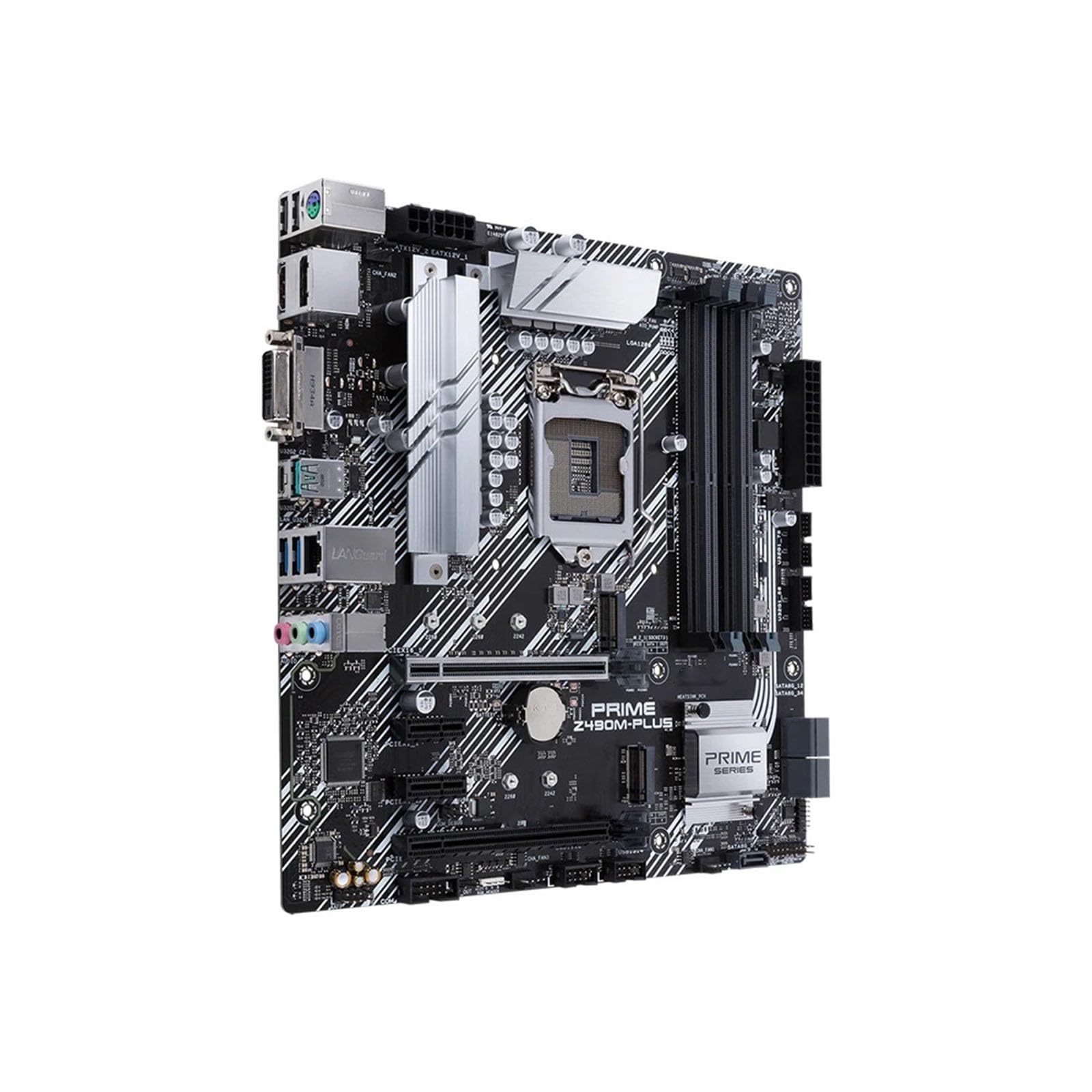 Carte Mere Carte mère Fit for ASUS Prime Z490M-PLUS Socket 1200 Compatible i9-10900K i7-10700F i5-10600KF i3-10305 DDR4 3200MHz M.2 NVME HDMI mATX