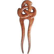 Marycrafts Celtic knot hair pin hair stick hair sticks hair accessories made of wood